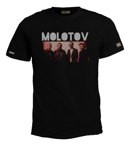 Camiseta Molotov Logo Rock Hip Hop Rap En Español Bto
