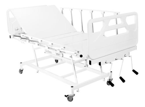Cama Hospitalar 3 Movi. Manual + Frete Grátis + Colchão