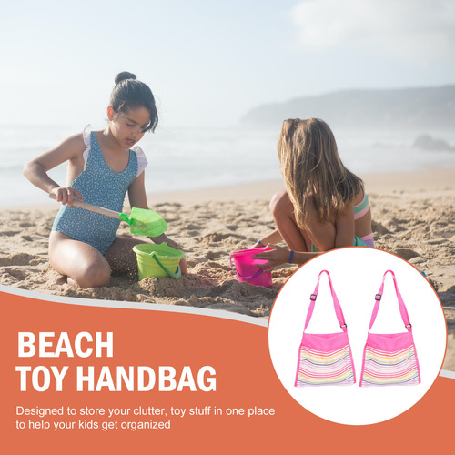 Bolsa Colectora De Conchas Marinas, 2 Unidades, Juguetes De