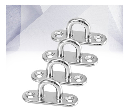 Anclaje De Pared, 8 Unidades, Resistentes, Con Argolla Para