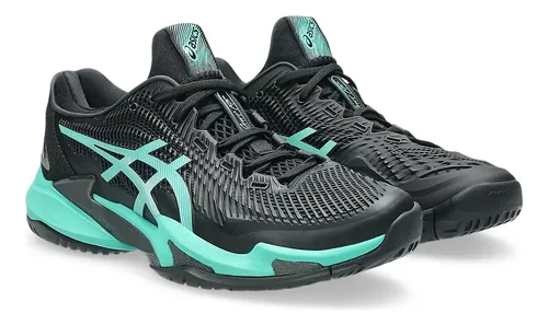 Tênis Asics Court Ff 3 Novak All Court - Black/aurora Green