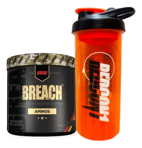 Pack Breach Amino Tiger Blood 30sv + Shaker - Redcon1