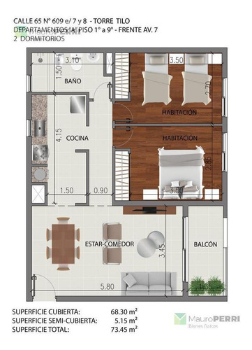 Imagen 6 de 6 de Departamento - La Plata
