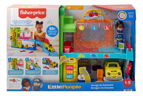 Set De Juego Garage De Vehículos Fisher-price Little People