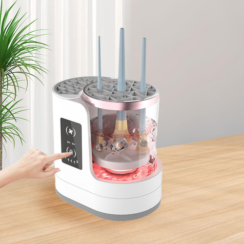Limpiador Eléctrico De Brochas De Maquillaje, Secador De