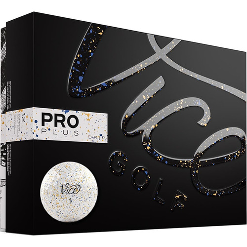 Pelotas Bolas De Golf Vice Pro Plus Edicion Limitada Blanco