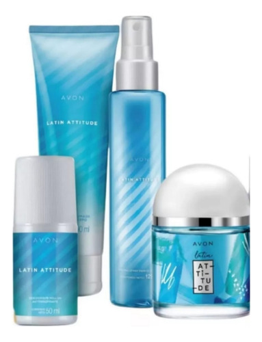 Set Perfume Para Dama Latin Attitude Avon Ideal