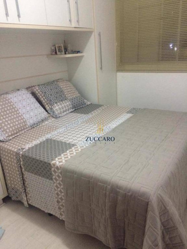 Apartamento Com 2 Dormitórios À Venda, 60 M² Por R$ 250.000 - Vila Leonor - Guarulhos/sp - Ap15047