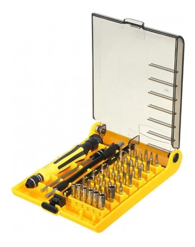 Set Kit Juego Destornillador Precision 45 Piezas