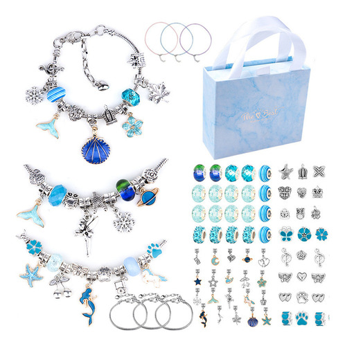 Kit Para Hacer Collares Y Pulseras Con Cuentas De Cristal, 6