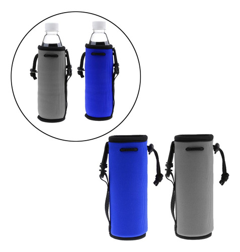 Funda Para Botella De Agua De 2 Piezas, Soporte De Cubierta