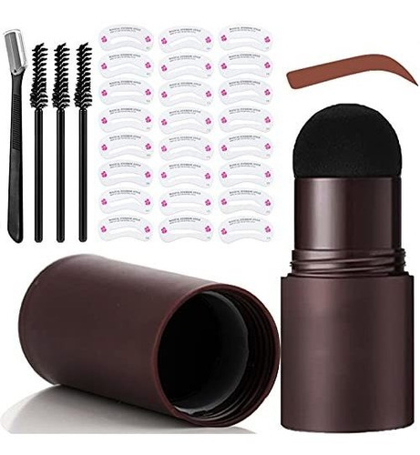 Eyebrow Stamp Stencil Kit - One Step Brow Stamp Shaping Kit