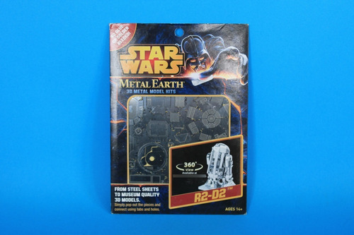 R2-d2 Metal Earth 3d Metal Model Kits