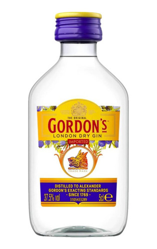 Miniatura Gin Gordons London Dry 50ml 