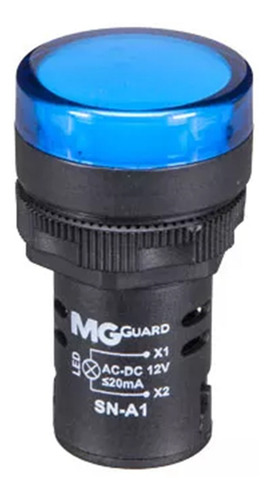 Sinaleiro Led Margirius 12 Volts Cores 22 Mm