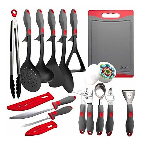 Ecko Set Utensilios De Cocina Libre De Bpa