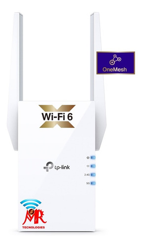 Extensor De Alcance Wi-fi Ax1800 Wi-fi 6 Tp-link Re605x 
