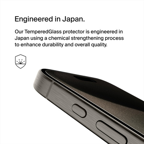 Protector De Pantalla Belkin Screenforce Para iPhone 15