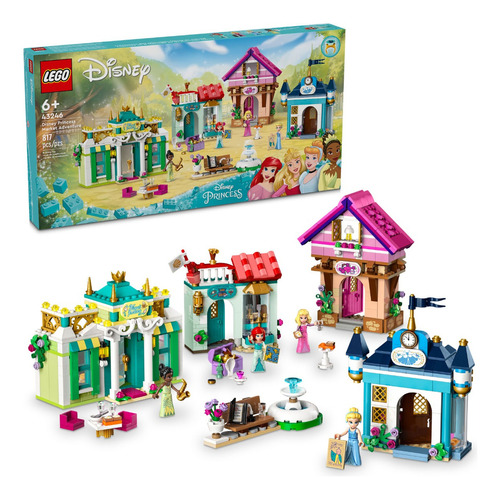 Set Lego Disney Princess 43246 Aventura En El Mercado 817 Pz