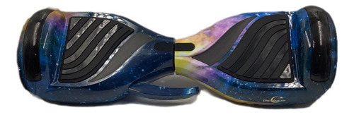 Skate elétrico hoverboard Chuangxin ES208 Azul galaxia 6.5 polegadas