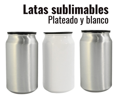 Lata De 350 Ml Tipo Refresco Para Sublimar