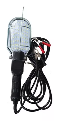 Lampara Luz Portatil Bateria 12v 60 Led Pinzas Bateria