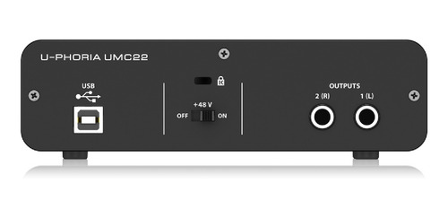Imagen 4 de 4 de Interfaz de audio Behringer U-Phoria UMC22