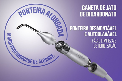 Imagem 5 de 10 de Ulrassom Jato De Bicarbonato Jetlax Sonic Bp Ii Led Schuster