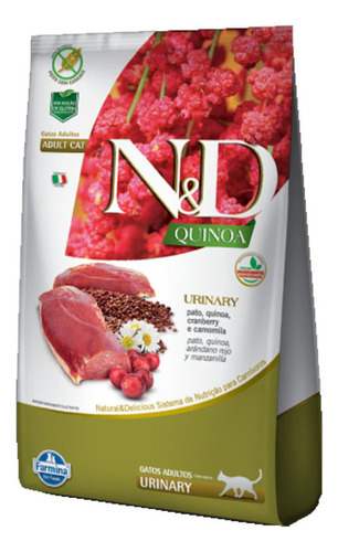 Farmina Quinoa N&d Gato Urinario Pato 1,5kg