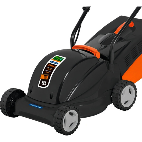 Cortador De Grama Tramontina Elétrico 1300w Ce35m2 Cor Preto e Laranja