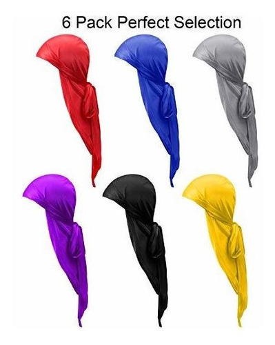 Gorras Satinior Durag De Seda Satinada Para Niños Con Correa