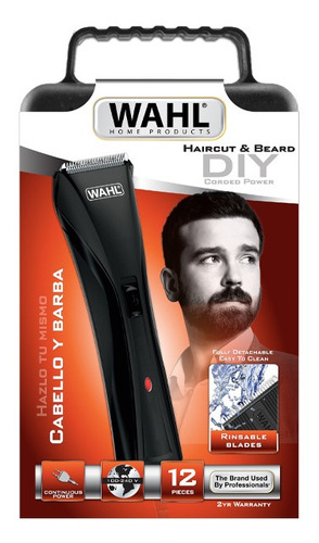 Maquina Cortadora De Cabello Y Barba Wahl Diy Corded