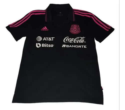 Adidas Mexico Womens Jersey Playera De Mexico Negra Para Mujer Size XL Only