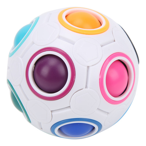 Pelota De Juguete Educativo Para Aliviar El Estrés, Rainbow