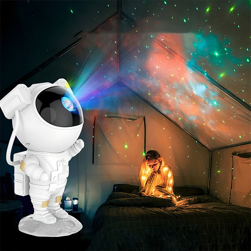 Astronauta Proyector De Luces - Lampara Del Espacio