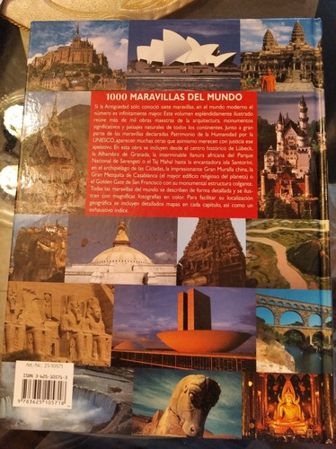 Libro 1000 Maravillas Del Mundo Tapa Dura Nuevo Una Belleza