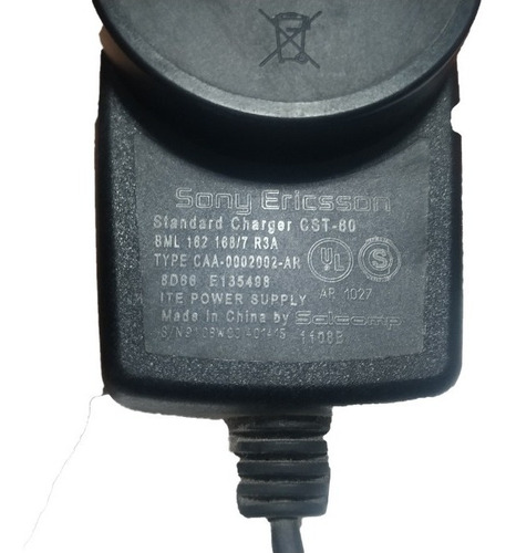 Fuente Switching Sony Ericson 4.9v 450ma Sin Punta *rosario*