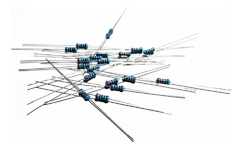 Resistencia Resistor 220 Ohm 1/4w 1% 5 Bandas (33 Unidades)