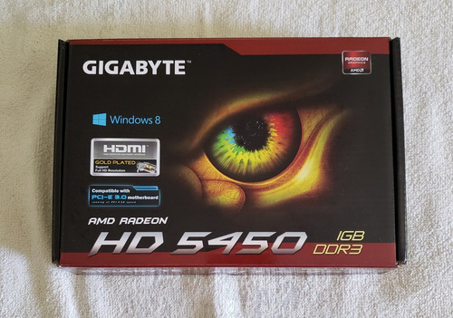 Tarjeta Gráfica Amd Radeon Hd 5450 1gb Ddr3 (Usado)