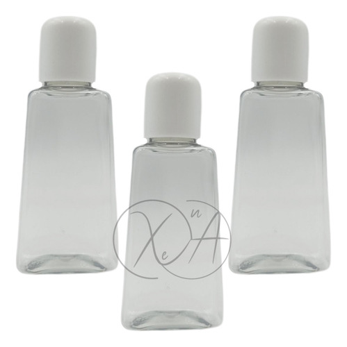 Botellas Envases Plasticos 30 Ml Con Tapa Redonda Crema X300