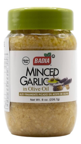 2 Pza Ajo Badia Finamente Picado En Aceite De Oliva 226.7 G