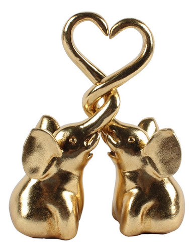 Elephant Sculpture For Home Resin Small Statue For Tabletop