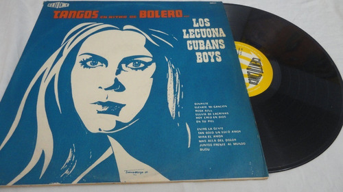 Vinilo- Los Lecuona Cubans Boys- Tangos En Ritmo De Bolero
