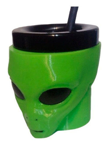 Imagen 2 de 3 de Mate Alien Marciano Impresión 3d