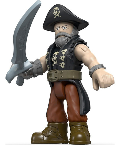 Barco Pirata Billy Bones Fisher-price Imaginext 21.5x10.2cm