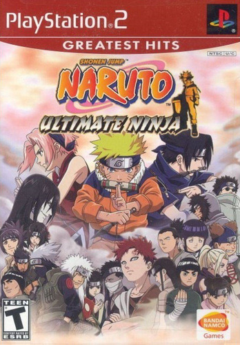 Jogo Naruto Ultimate Ninja 1 Ps2 Original Game Completo 