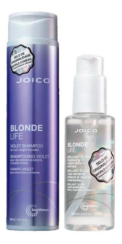 Kit Joico Cuidado Com Loiros - Sh E Óleo Capilar