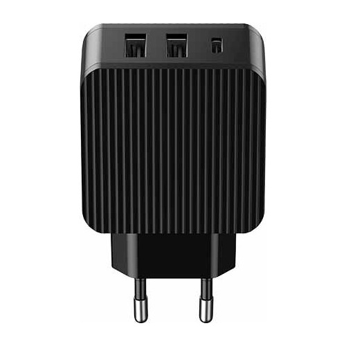 Cargador De Pared 3 Puertos Carga Rapida Uc118 Havit