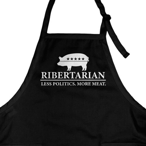 Ribertario Meno Politica Ma Carne - Regalo Libertario Para