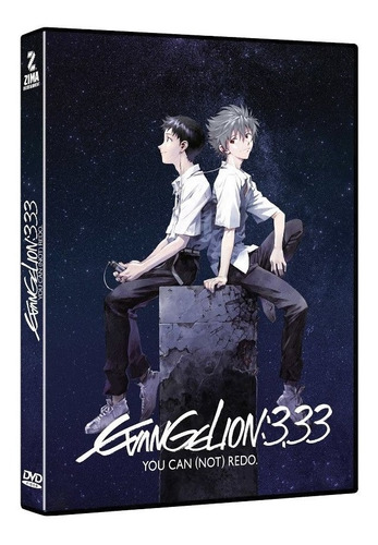 Dvd Evangelion 3.33 Edición 2 Discos Nuevo Sm S1